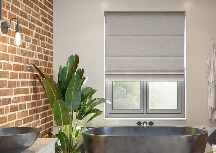 Kilkenny, Wool Grey - Roman Blind - Image 3